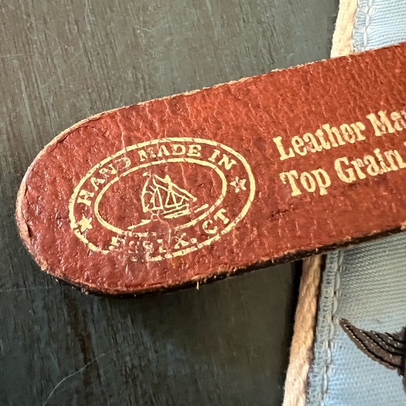 Leather Man Ltd. Top Grain Leather Men’s Belt Swordfish 36 - Picture 5 of 5